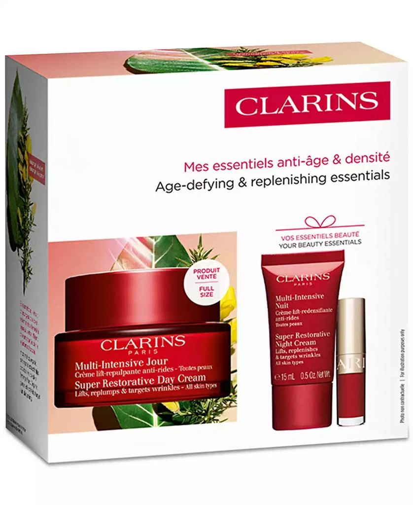 Clarins 3-Pc. Limited-Edition Super Restorative Skincare Starter Set 3