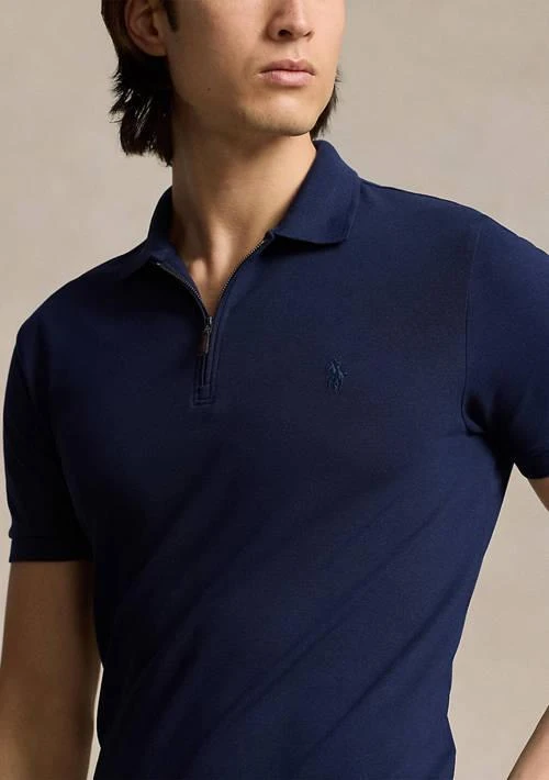 Ralph Lauren Ralph Lauren Classic Fit Stretch Mesh Zip Polo Shirt 3