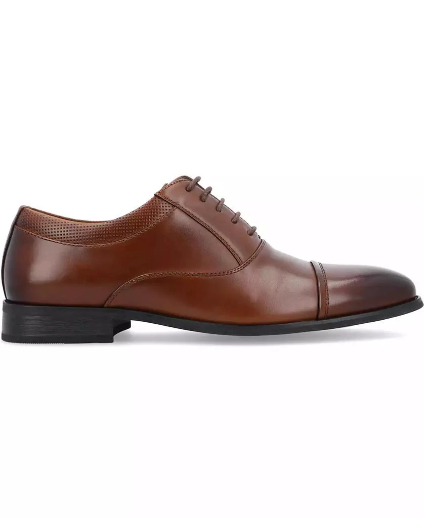 Vance Co. Men's Bradley Wide Tru Comfort Foam Lace-Up Cap Toe Oxford Dress Shoe 6
