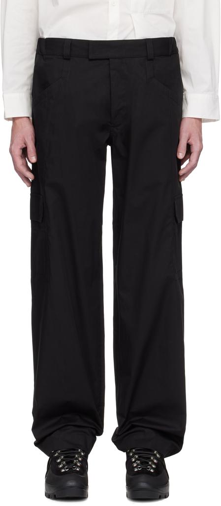 【関税込み】GR10K ブラック Shank Structured カーゴパンツ GR10K】 KLOPMAN SHANK STRUCTURED PANTS｜kink online shop