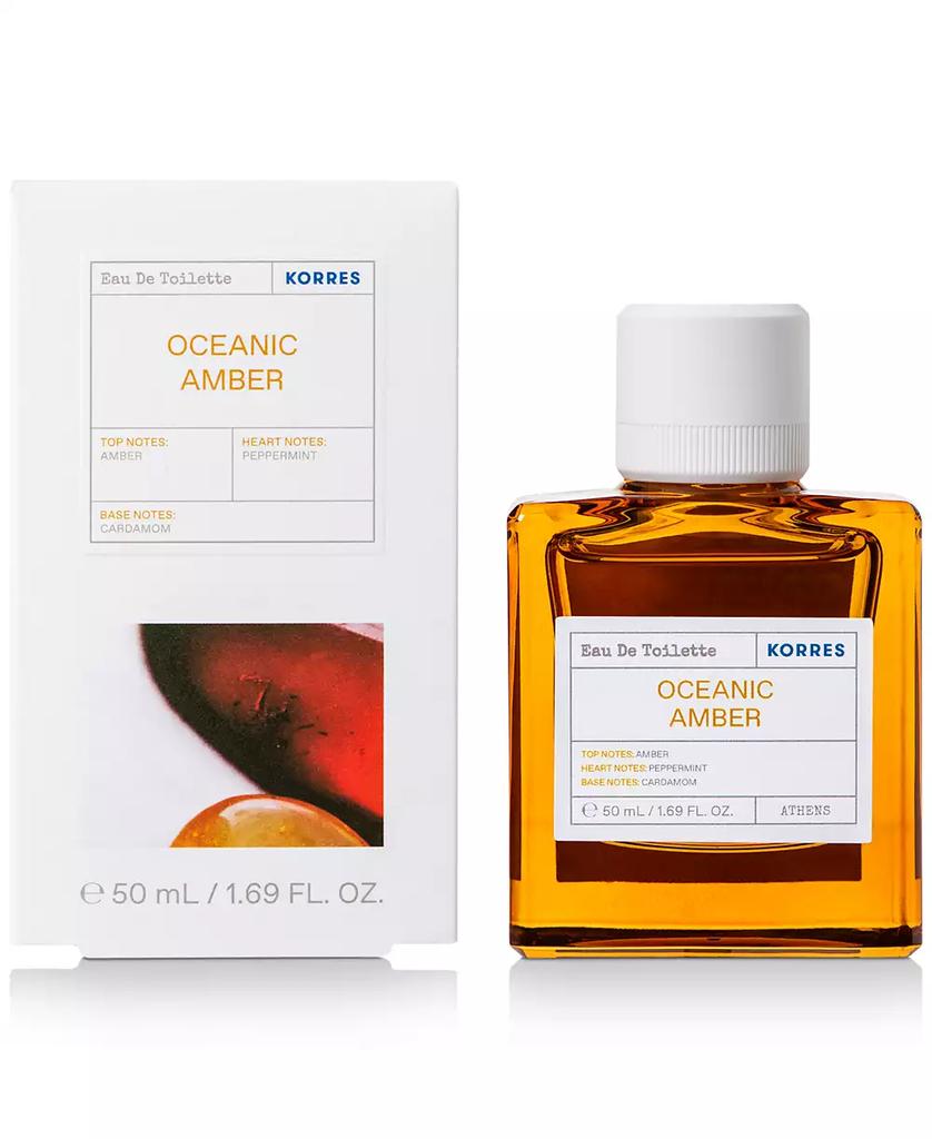KORRES Men's Oceanic Amber Eau de Toilette, 50 ml