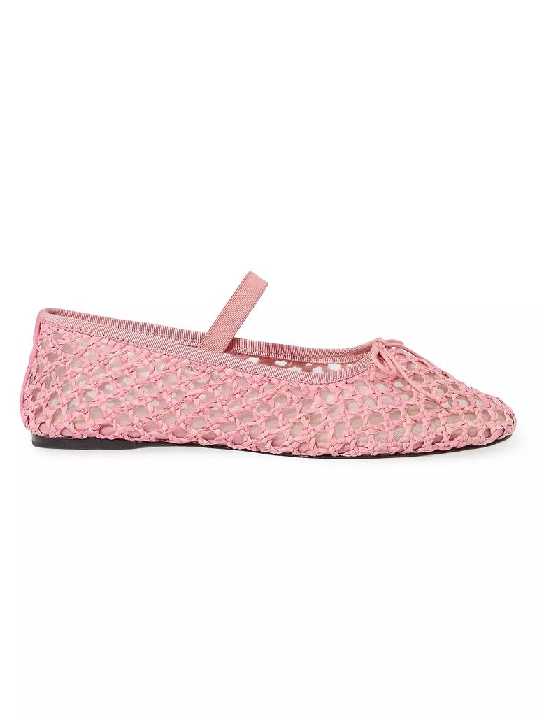Loeffler Randall Leonie Raffia Ballet Flats 1