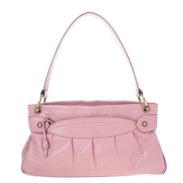 Marc Jacobs Marc Jacobs Pink Leather Lola Bag With Umbrella 1