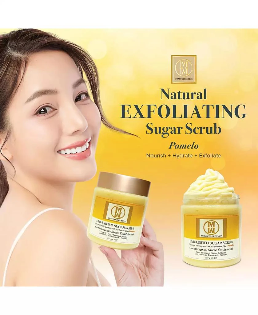 OMM Collection Emulsified Sugar Scrub - Pomelo 8oz 3
