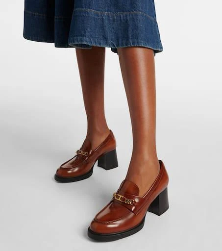 Tod's Patent leather loafer pumps 4