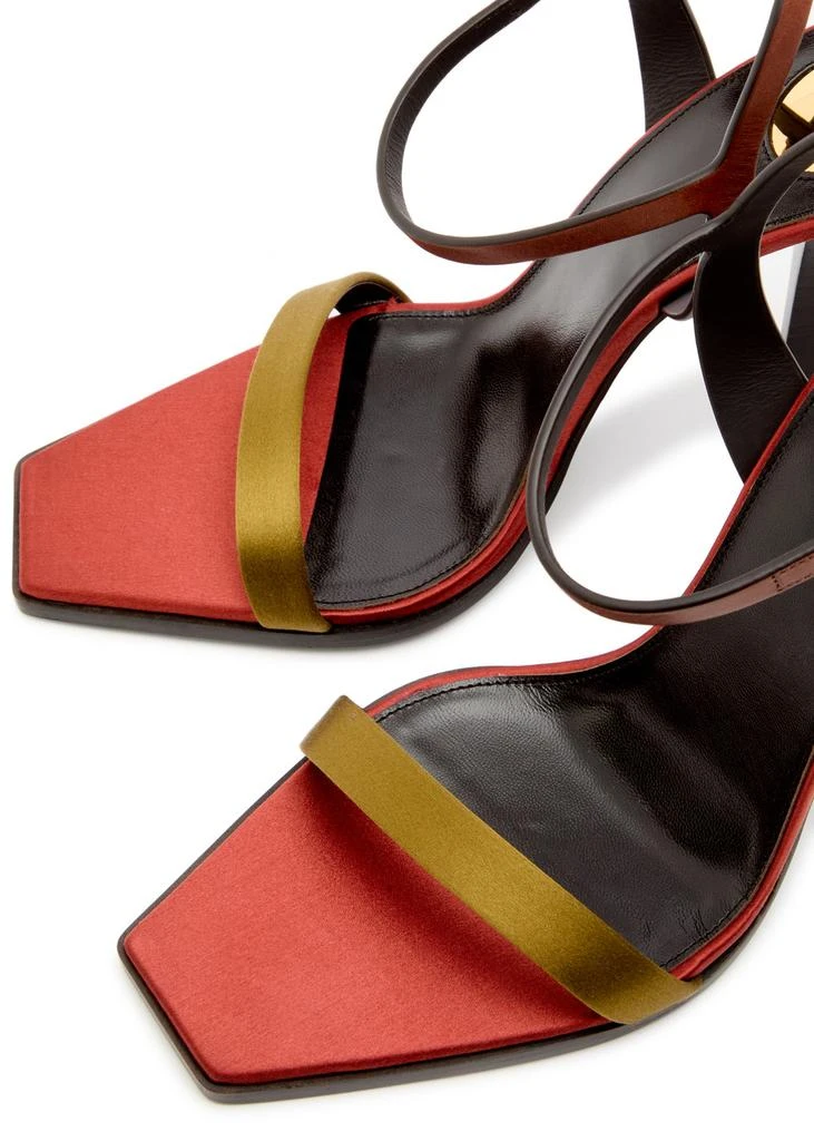 Yves Saint Laurent Lydia 110 satin sandals 3
