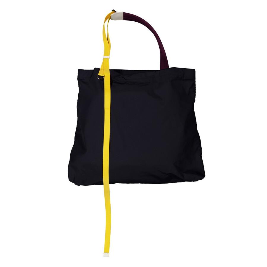 Burberry Black Technical Astra Messenger  Bag