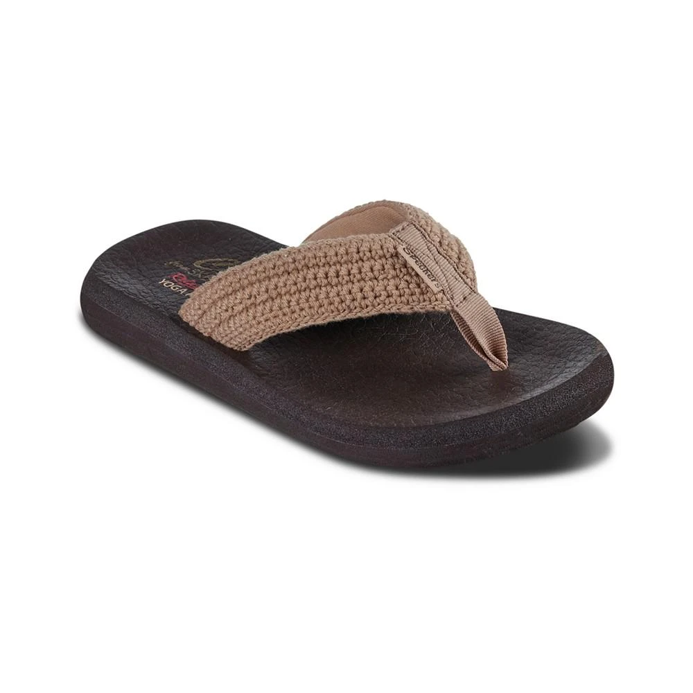 Skechers Women's Cali Asana - Valley Chic Flip-Flop Thong Sandals from Finish Line