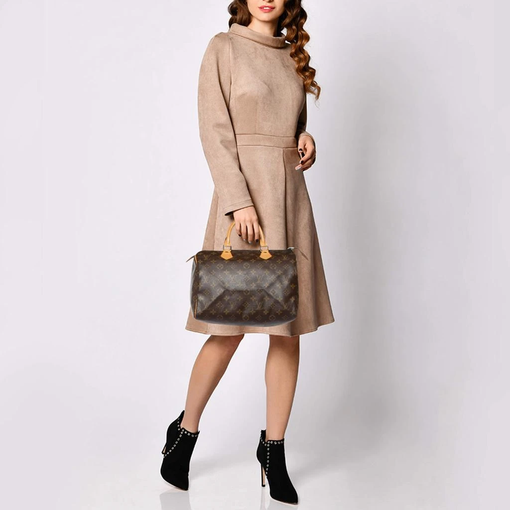 Louis Vuitton Louis Vuitton Monogram Canvas Speedy 30 Bag 3