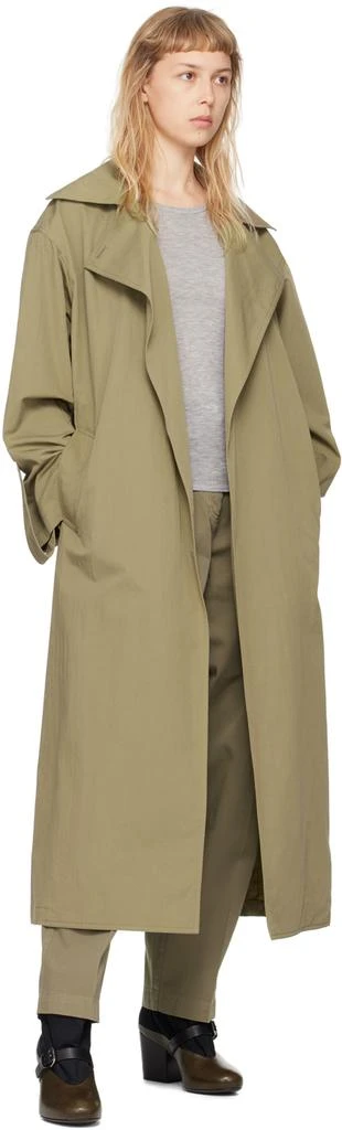 HOUSE OF DAGMAR Khaki Mid-Rise Trousers 4