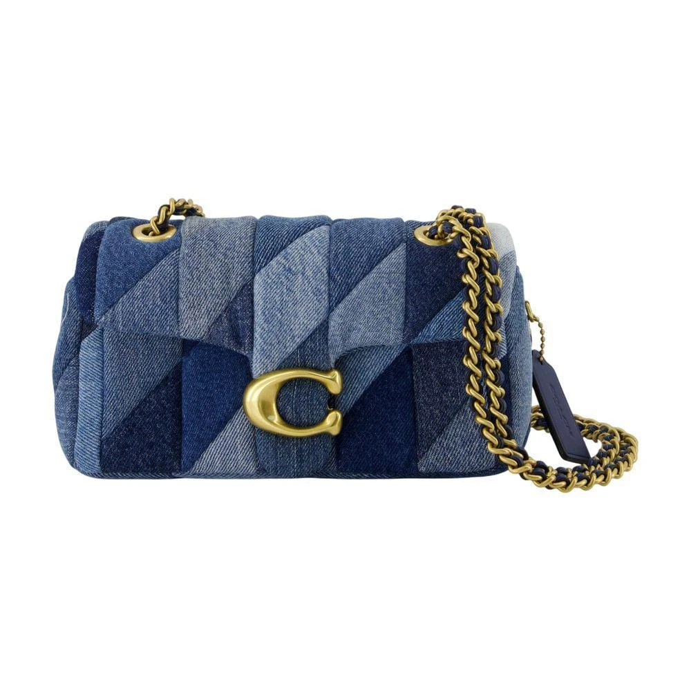 Coach Coach Patchwork Denim Tabby Shoulder Bag 20 1