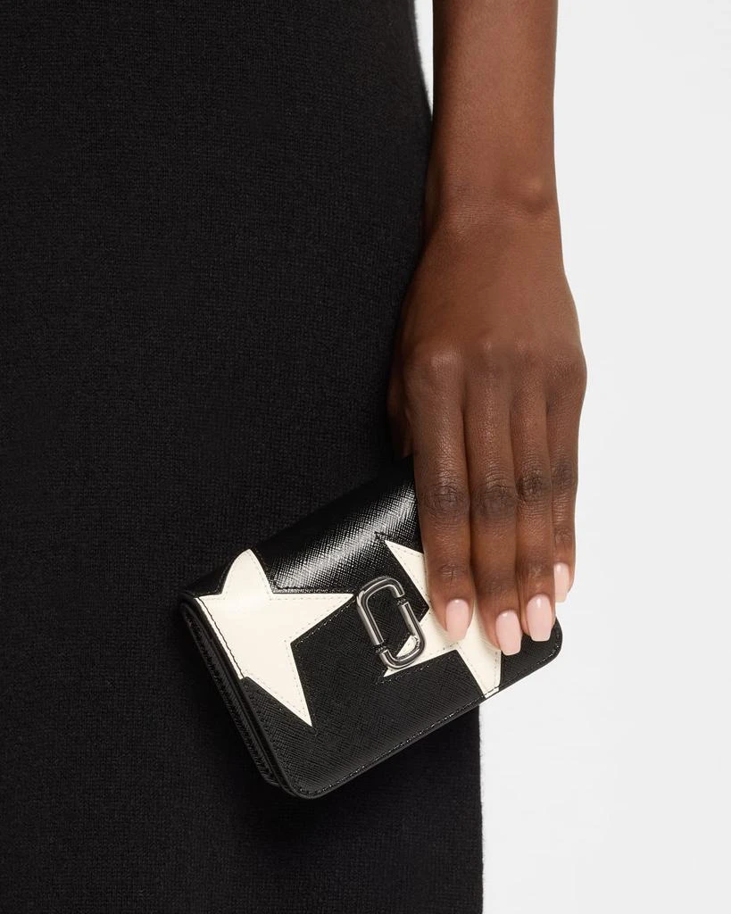 Marc Jacobs The Mini Star Coated Canvas Compact Wallet 2