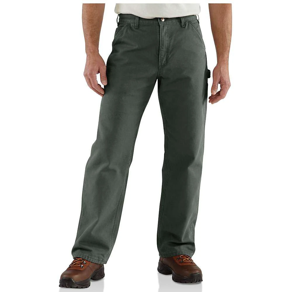 Carhartt Carhartt Men's Washed Duck Work Dungaree Flannel Lined Pant 6