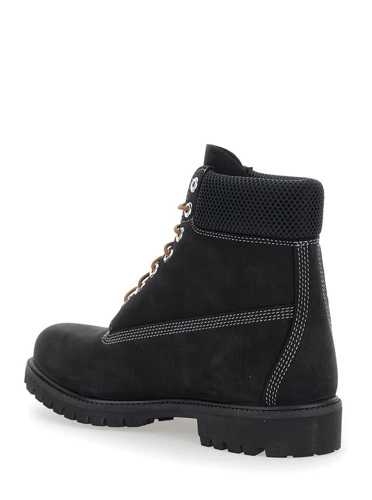 Timberland Timberland Premium 6 Inch Lace Up Waterproof Mens Boot Black Nubuck 3