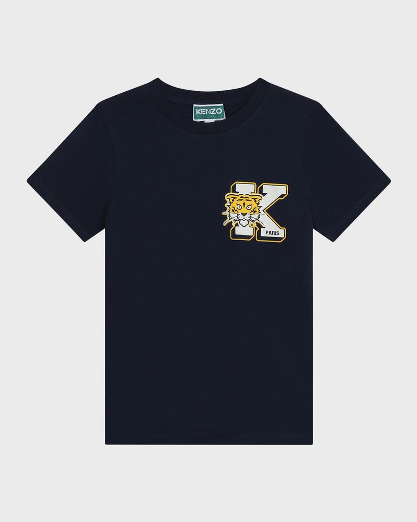 Kenzo Boy's Tiger Graphic T-Shirt, Size 6-12