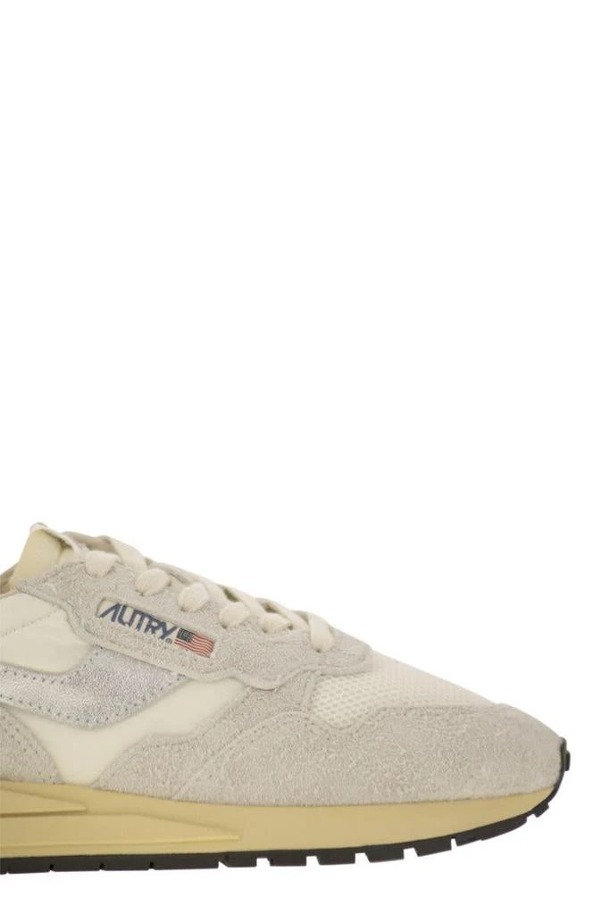 Autry Autry Reelwind - Suede And Technical Textile Trainer 6