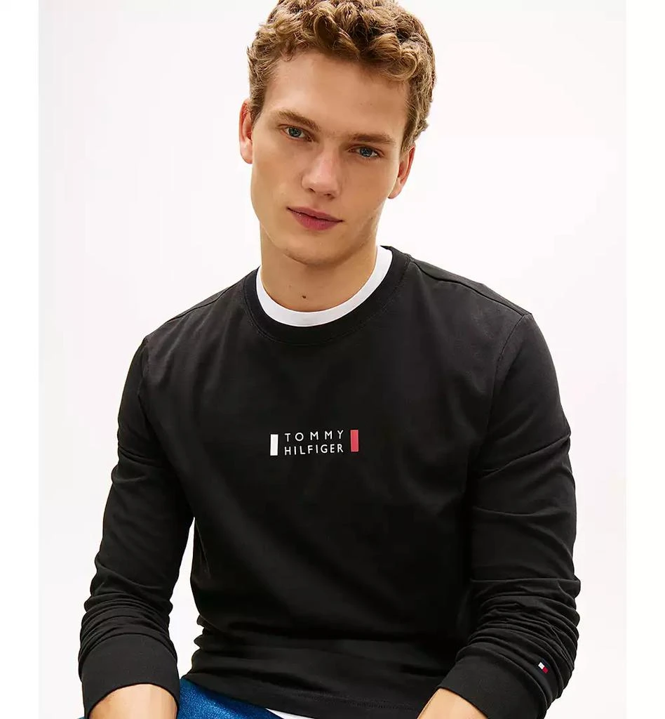 Tommy Hilfiger Men's Brand Love Long-Sleeve T-Shirt 3