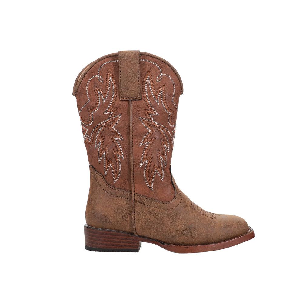 Roper Heritage Square Toe Cowboy Boots (Little Kid-Big Kid)