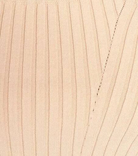 Live The Process Ribbed-knit crop top 4