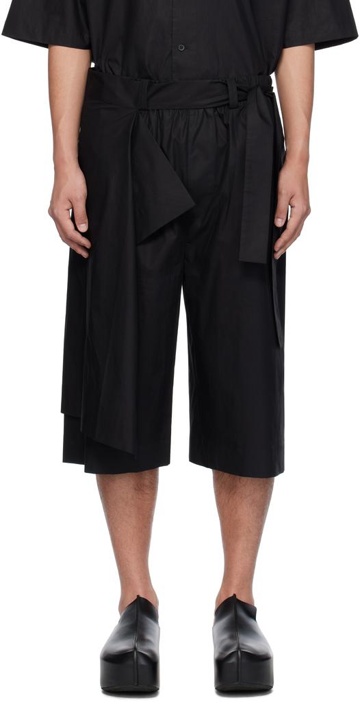 Craig Green Black Towel Shorts