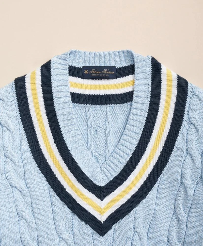 Brooks Brothers Archive Tennis Sweater in Supima® Cotton 2