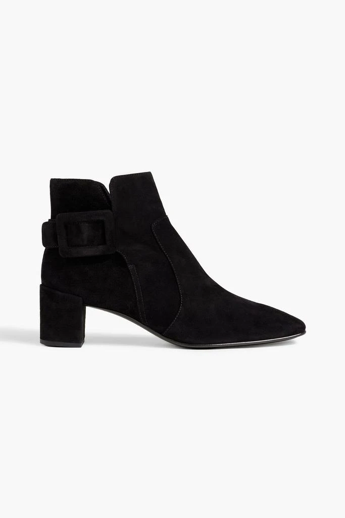 Roger Vivier Polly suede ankle boots 1