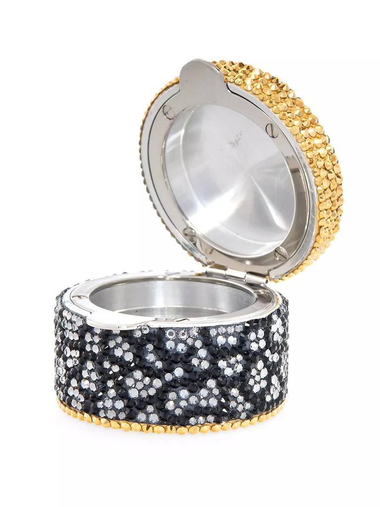 Judith Leiber Miniature World's Best Caviar Crystal Pill Box 2