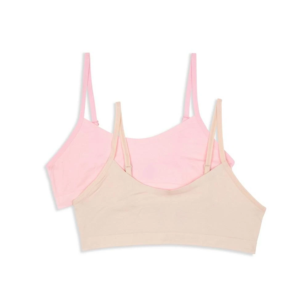 Maidenform Big Girls Seamless Crop Bra, Pack of 2 1