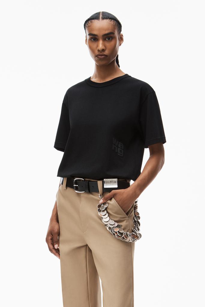 【alexanderwang】ロゴ embossed acid wash shrunken Tシャツ UCC2221527007B.jpg