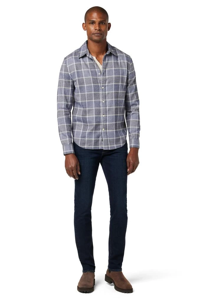 Joe's Oliver Plaid Flannel Button-Up Shirt 6