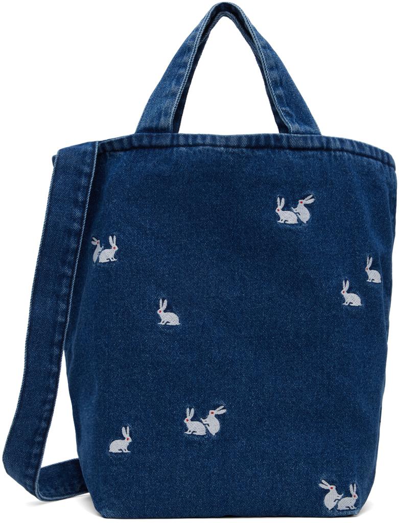 Carne Bollente Blue Bunny Tote