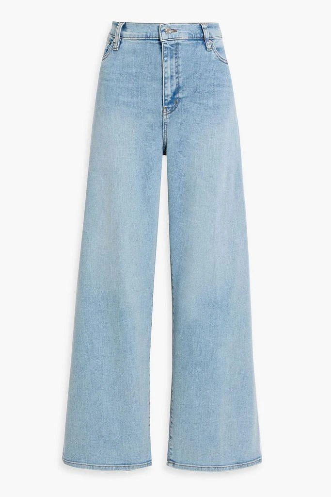 FRAME Le Slim Palazzo high-rise wide-leg jeans