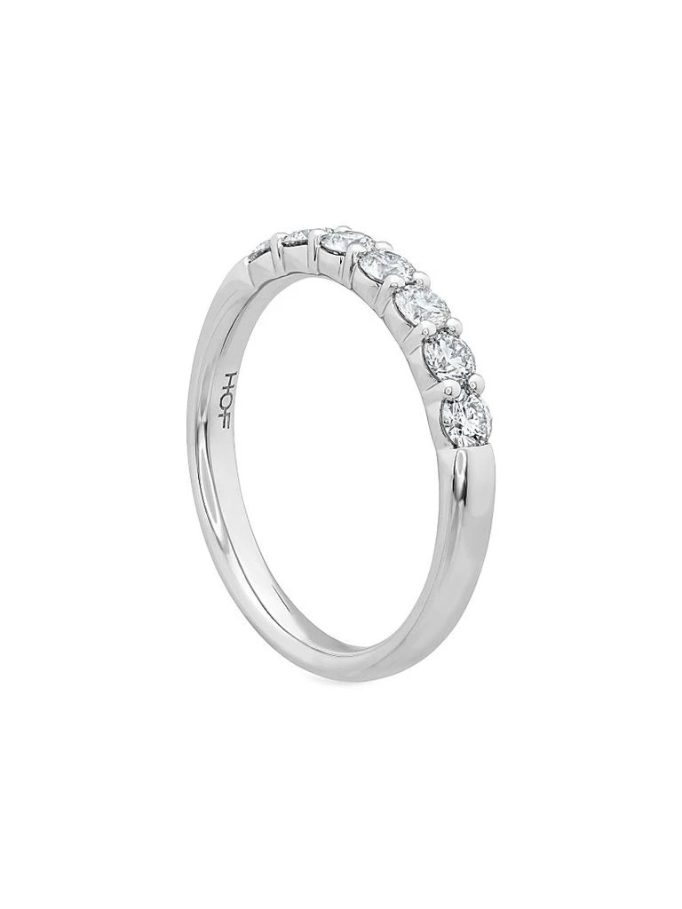 Hearts On Fire Signature 18K White Gold 
0.47-0.57 TCW Diamond 7-Stone Band 1