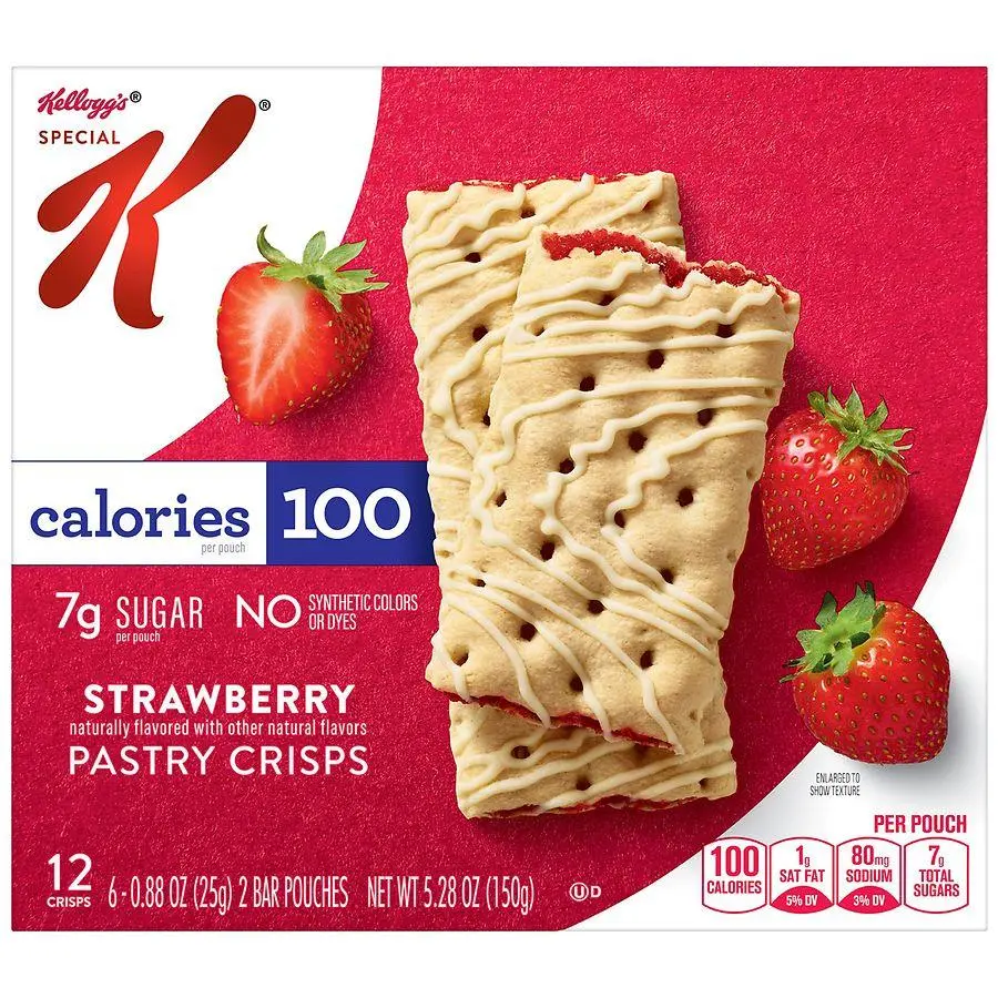 Special K Pastry Crisps Strawberry