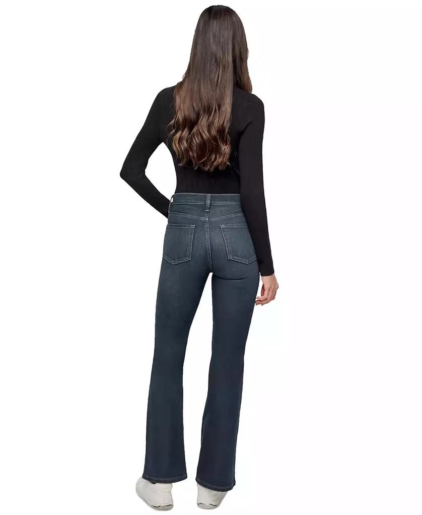 DKNY Women's High-Rise Flare Trouser Jeans 6
