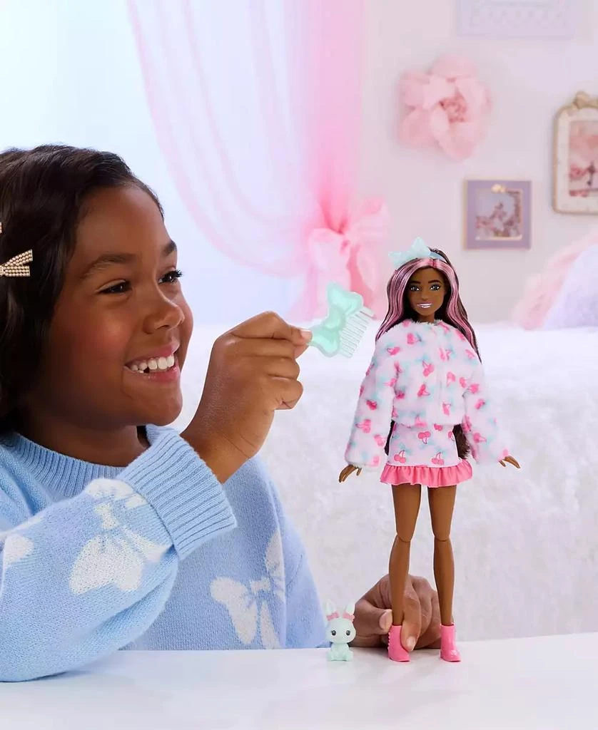 Barbie Cutie Reveal Cuddly Series Bunny Doll and Accessories 6