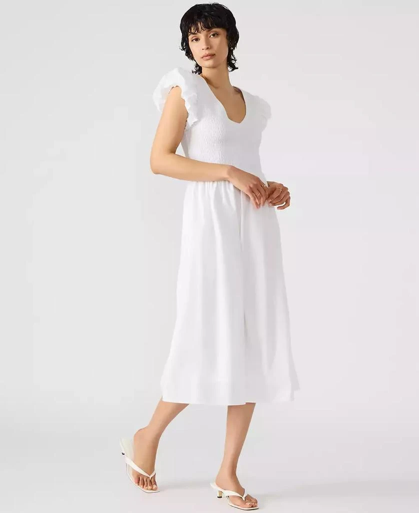 Women's Cotton Puff-Sleeve Midi Dress  On Sale Now with Up to 31% Off |  Discover Exclusive Deals & Savings at BeyondStyle  Authentic Steve Madden  dress|women's fashion|dresses with Limited-Time Discounts, Free