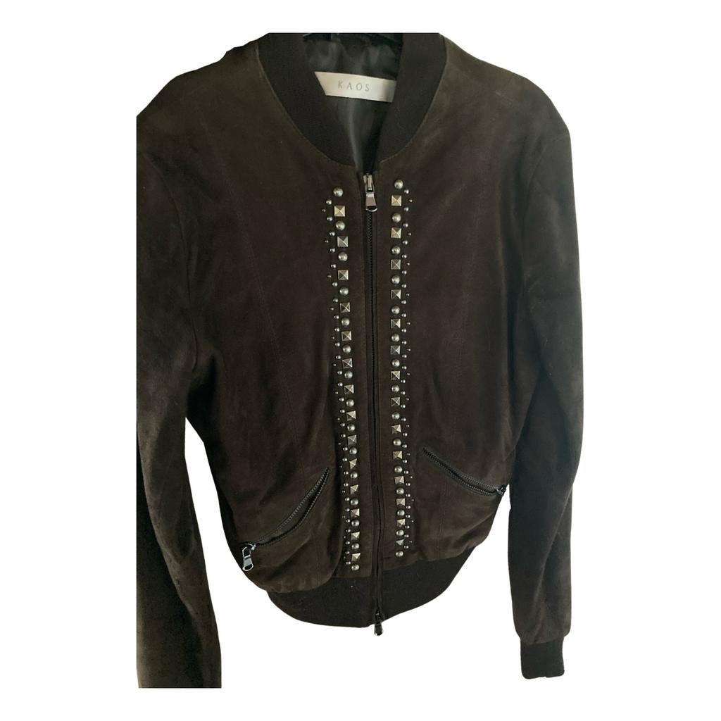 Kaos Kaos Leather biker jacket