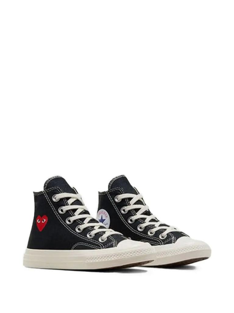 Comme des Garcons Comme Des Garçons Play "Chuck Taylor 70 Small Red Heart High Top" Sneakers. Shoes