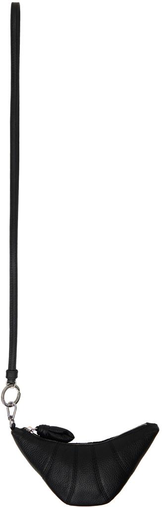 LEMAIRE Black Croissant Coin Pouch