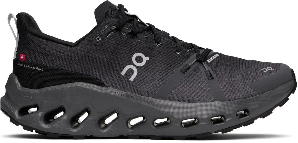 On Black Cloudsurfer Trail Waterproof Sneakers 1