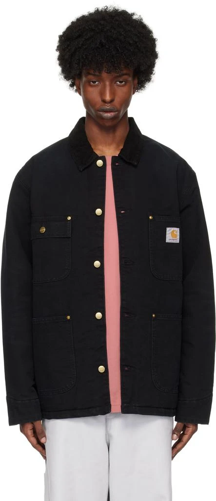Carhartt WIP Black OG Chore Coat 1