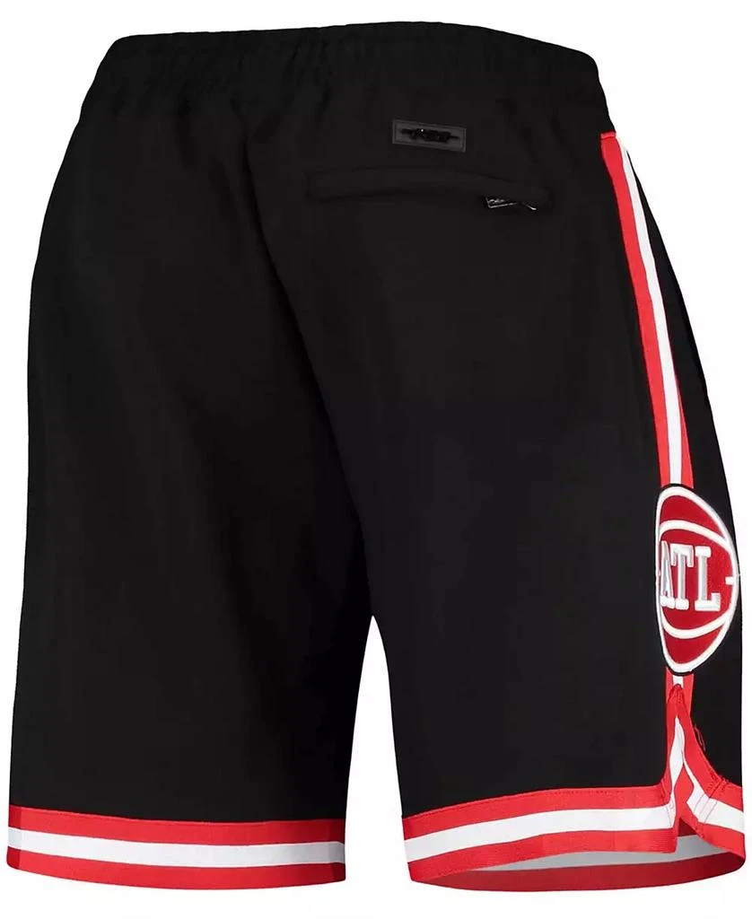 Pro Standard Men's Trae Young Black Atlanta Hawks Historic Logo Player Shorts 4