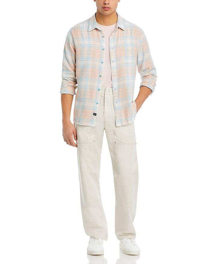 Rails Lennox Relaxed Fit Long Sleeve Button Front Printed Shirt