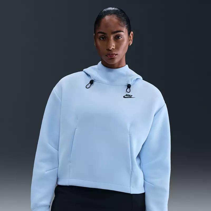 nike women's fleece hooded shirts & tops
