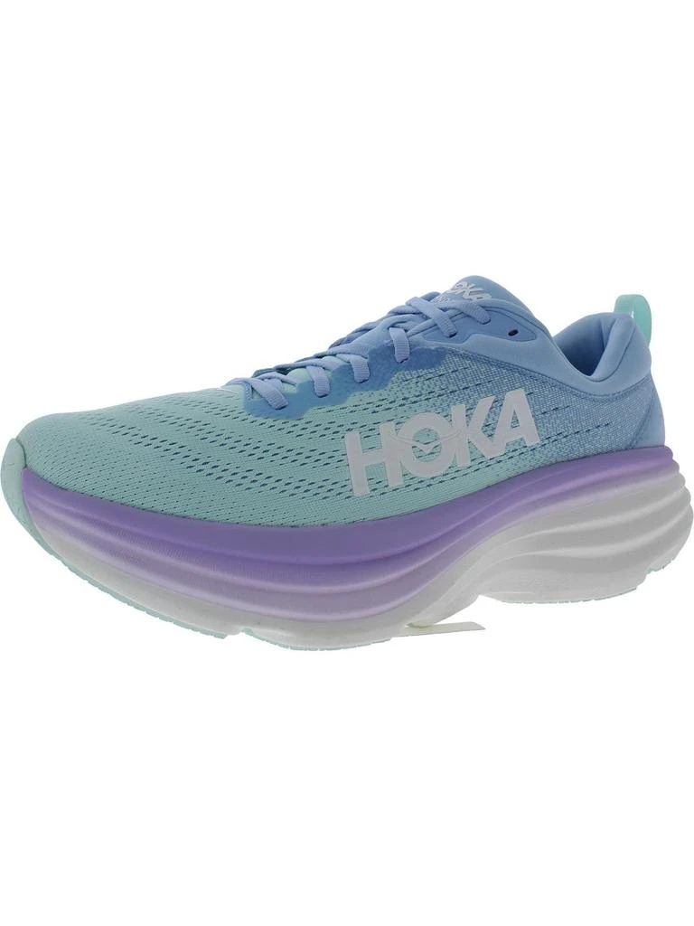 Hoka One One Bondi 8 Womens Mesh Running Athletic and Training Shoes 15