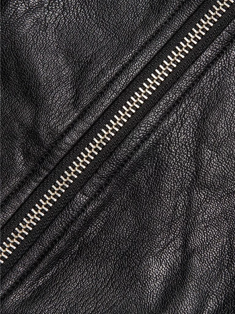 Commando Faux Leather Cropped Biker Jacket 7