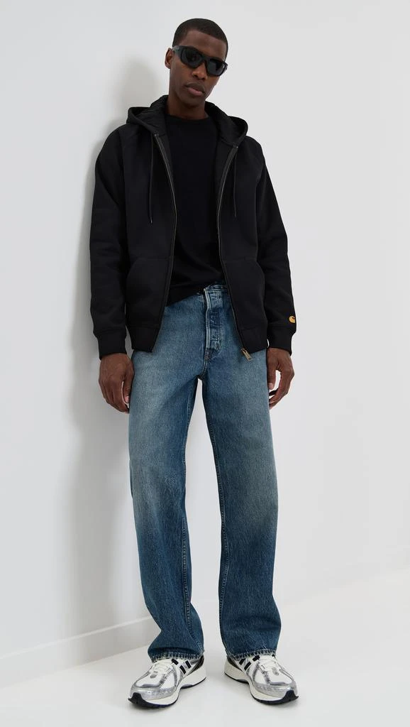 Carhartt WIP Hooded Chase Full Zip Sweatshirt 4