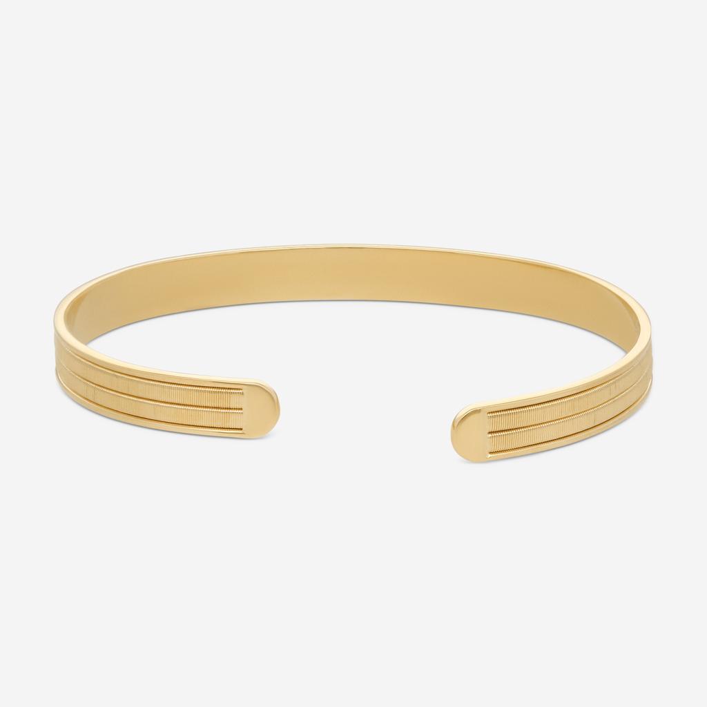 Marco Bicego Marco Bicego Uomo 18K Yellow Gold Bangle Bracelet SGU2__Y_01