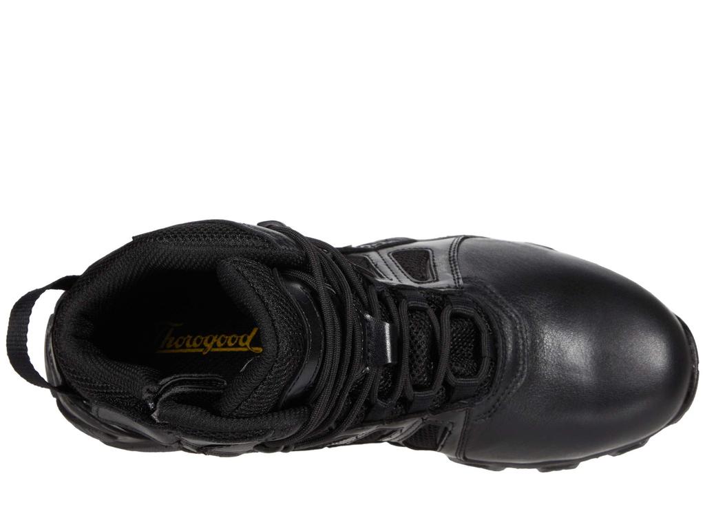 Thorogood Crosstrex Side Zip Mid Waterproof Comp Toe Polished